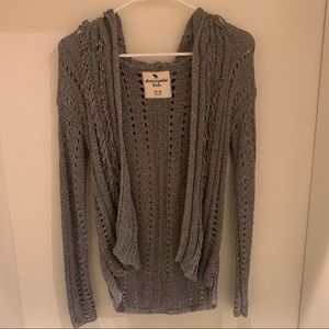 Kids Abercrombie Grey Cardigan
